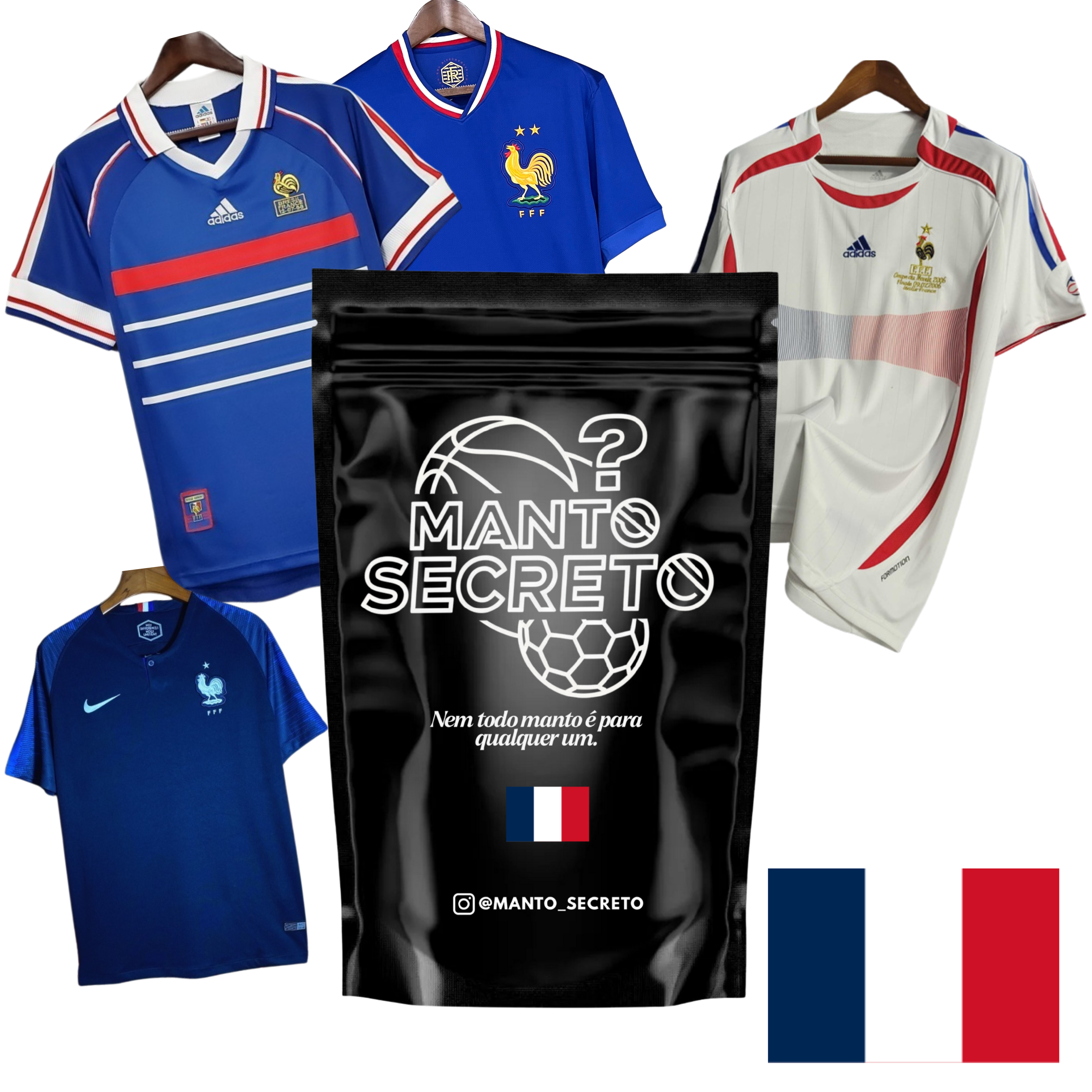 MANTO SECRETO - SELEÇÃO FRANCESA