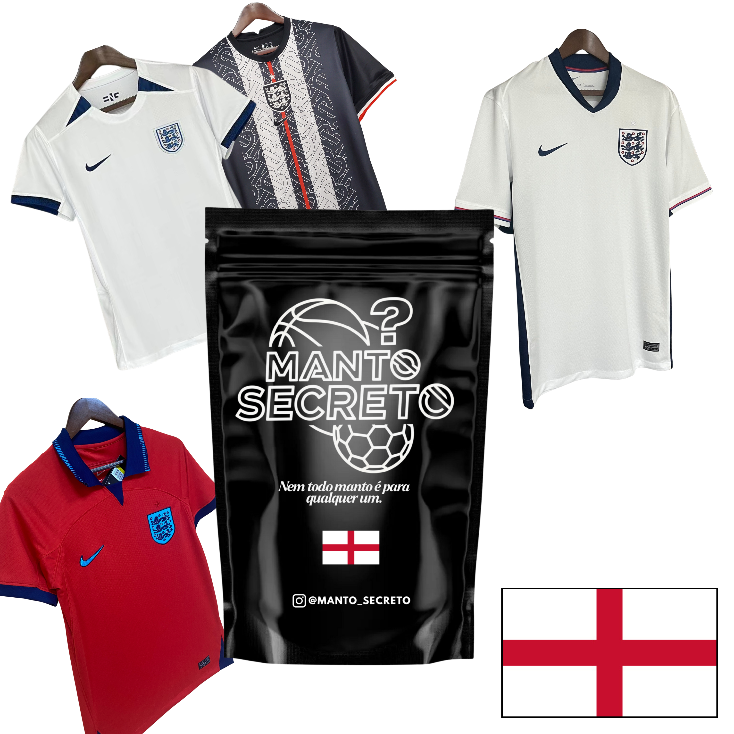 MANTO SECRETO - SELEÇÃO INGLATERRA