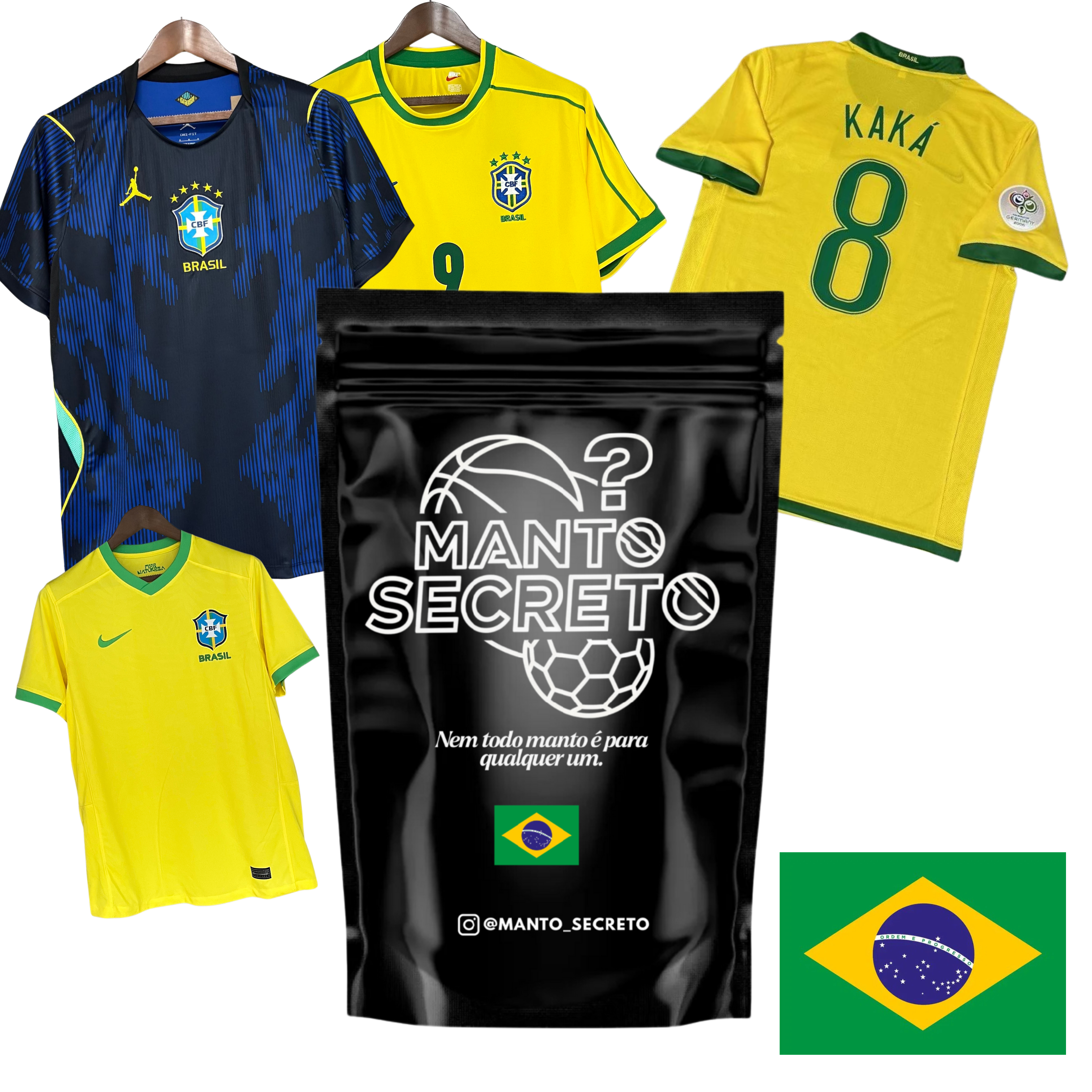 MANTO SECRETO - SELEÇÃO BRASILEIRA